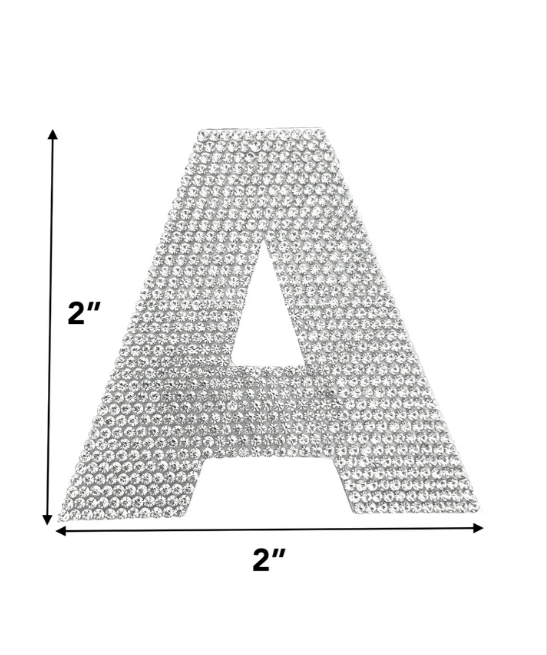 Rhinestone Letters (POS)