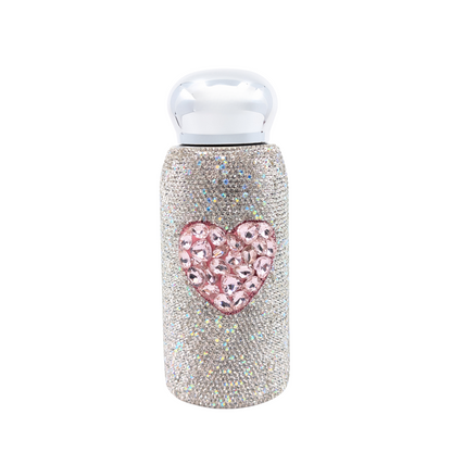Sparkly Rhinestone Stainless Steel Water Bottle
