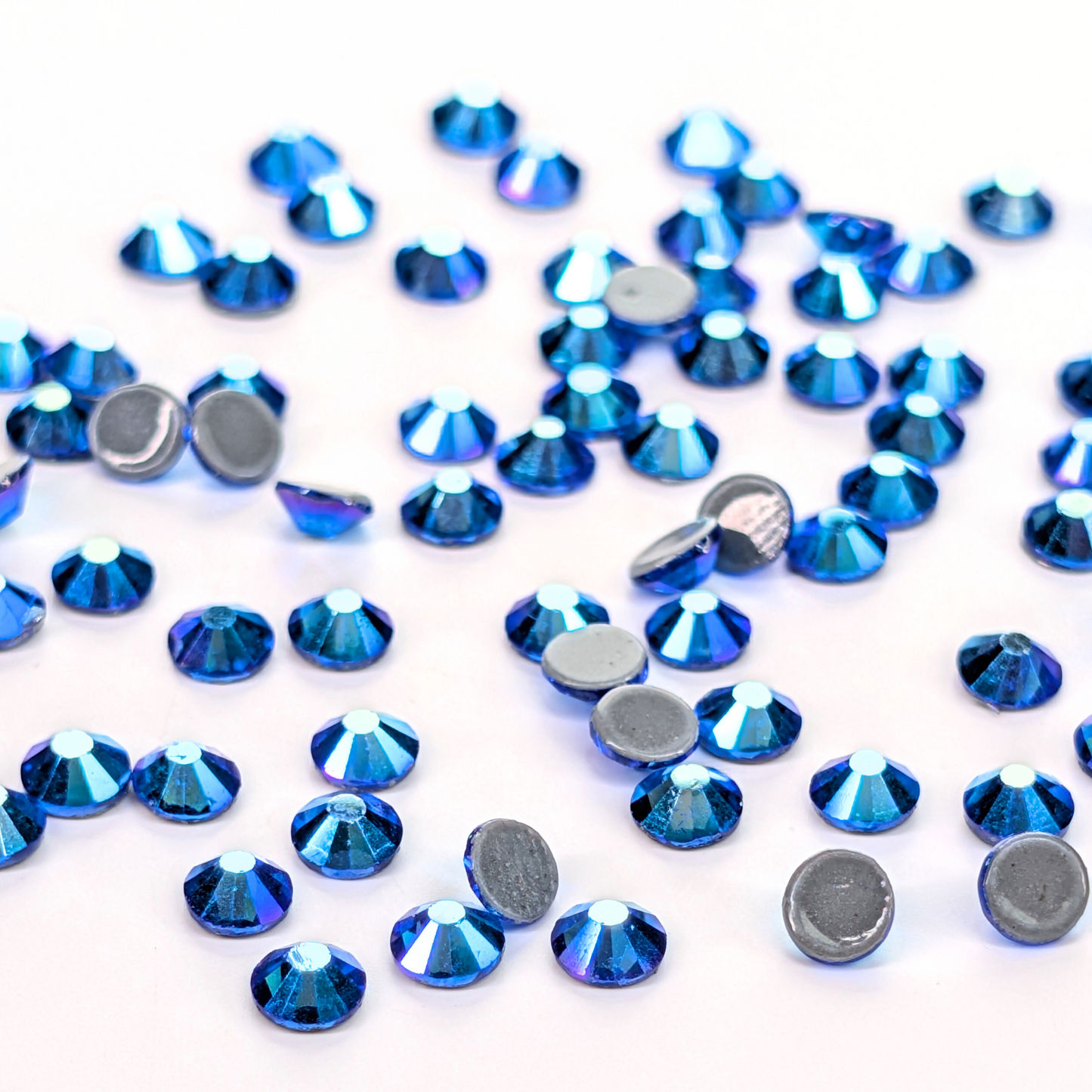 Sapphire AB Hot-fix Rhinestone Probag | CrystAX*