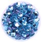 Aquamarine Hot-fix Rhinestone Probag | CrystAX