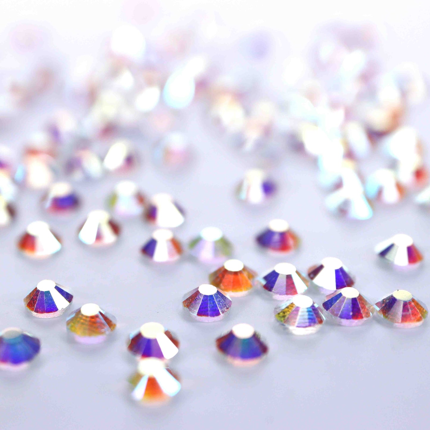 Transparent AB Hot-fix Rhinestone | CrystAX **