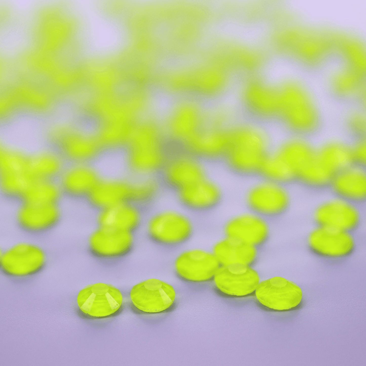 Neon Yellow Hot-fix Rhinestone | CrystAX **