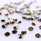 Gold Hematite Hot-fix Rhinestone Probag | CrystAX