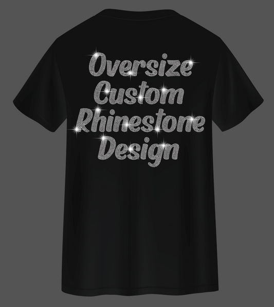 Custom Rhinestone Transfer – Extra Large Design