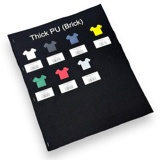 Thick PU (Brick) Heat Transfer Vinyl / By Yard 20" x 36"