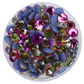 Rose Shadow Hot-fix Rhinestone | CrystAX **