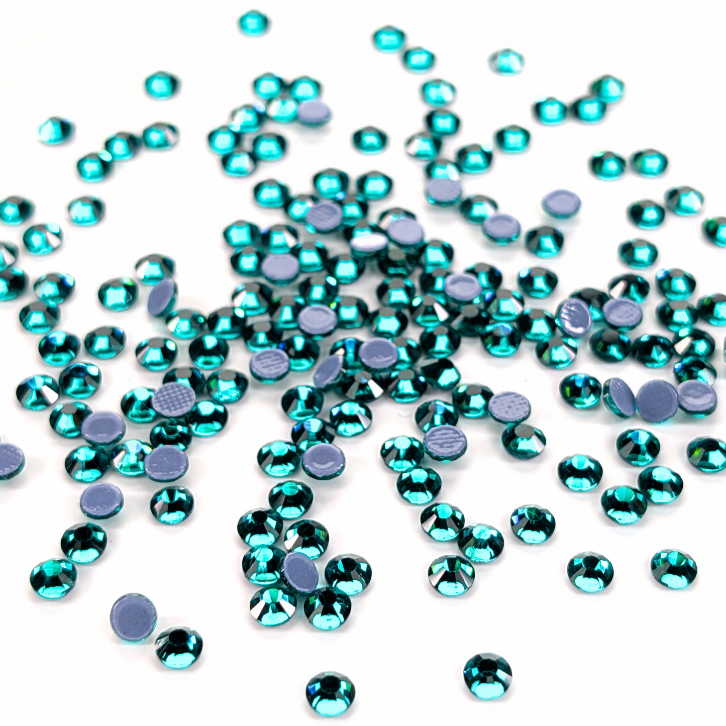 Turquoise Hot-fix Rhinestone Probag | CrystAX