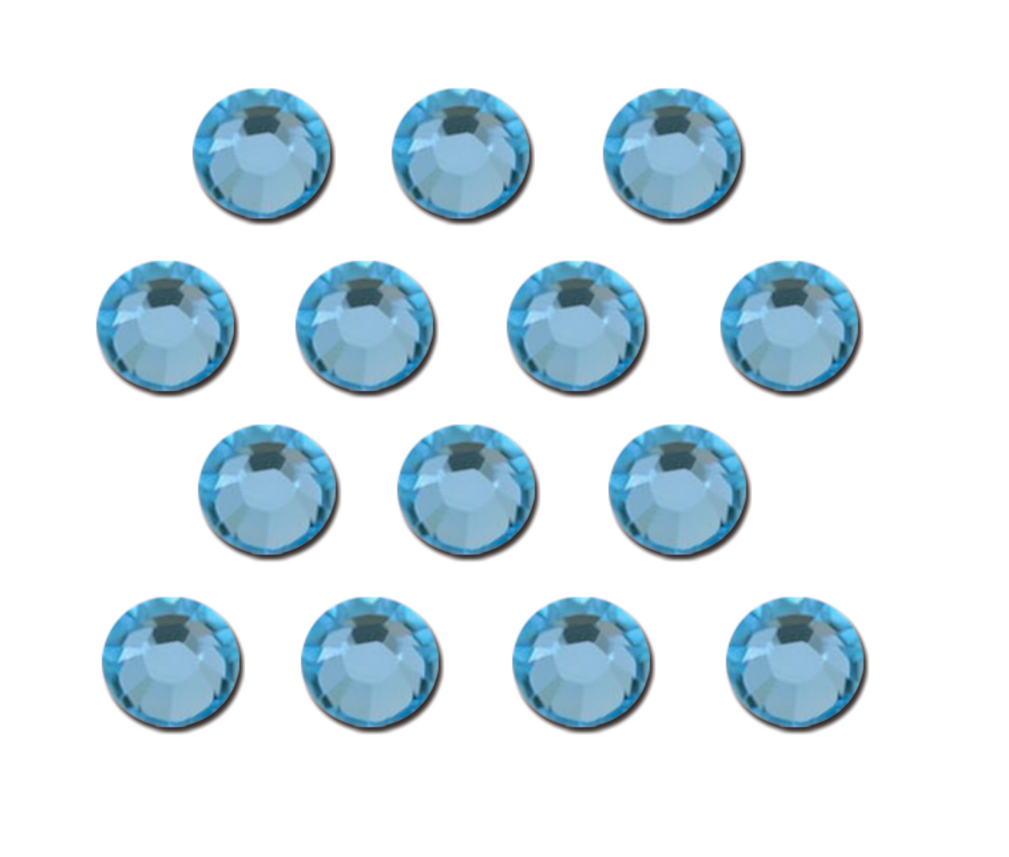 Aquamarine Hot-fix Rhinestone Minibag | CrystAX