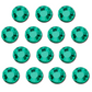 Blue Zircon Hot-fix Rhinestone Minibag | CrystAX