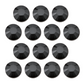 Dark Hematite Hot-fix Rhinestone Minibag | CrystAX