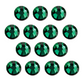 Emerald Hot-fix Rhinestone Minibag | CrystAX