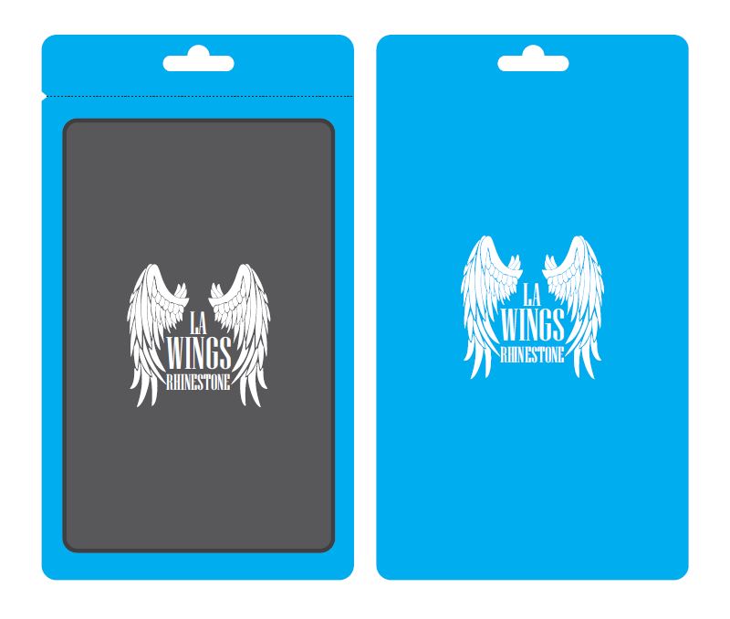 Aquamarine  | LA Wings Hot-fix Rhinestones