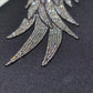 21032-MESH Angel Glow Wings Rhinestone Mesh Transfers