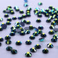 Scarabaeus Green Hot-fix Rhinestone | CrystAX **