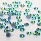 Aquamarine AB Hot-fix Rhinestone Probag | CrystAX*