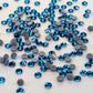 Capri Blue Hot-fix Rhinestone Probag | CrystAX