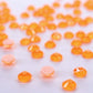 Neon Orange Hot-fix Rhinestone | CrystAX **