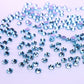 Aquamarine Hot-fix Rhinestone Probag | CrystAX