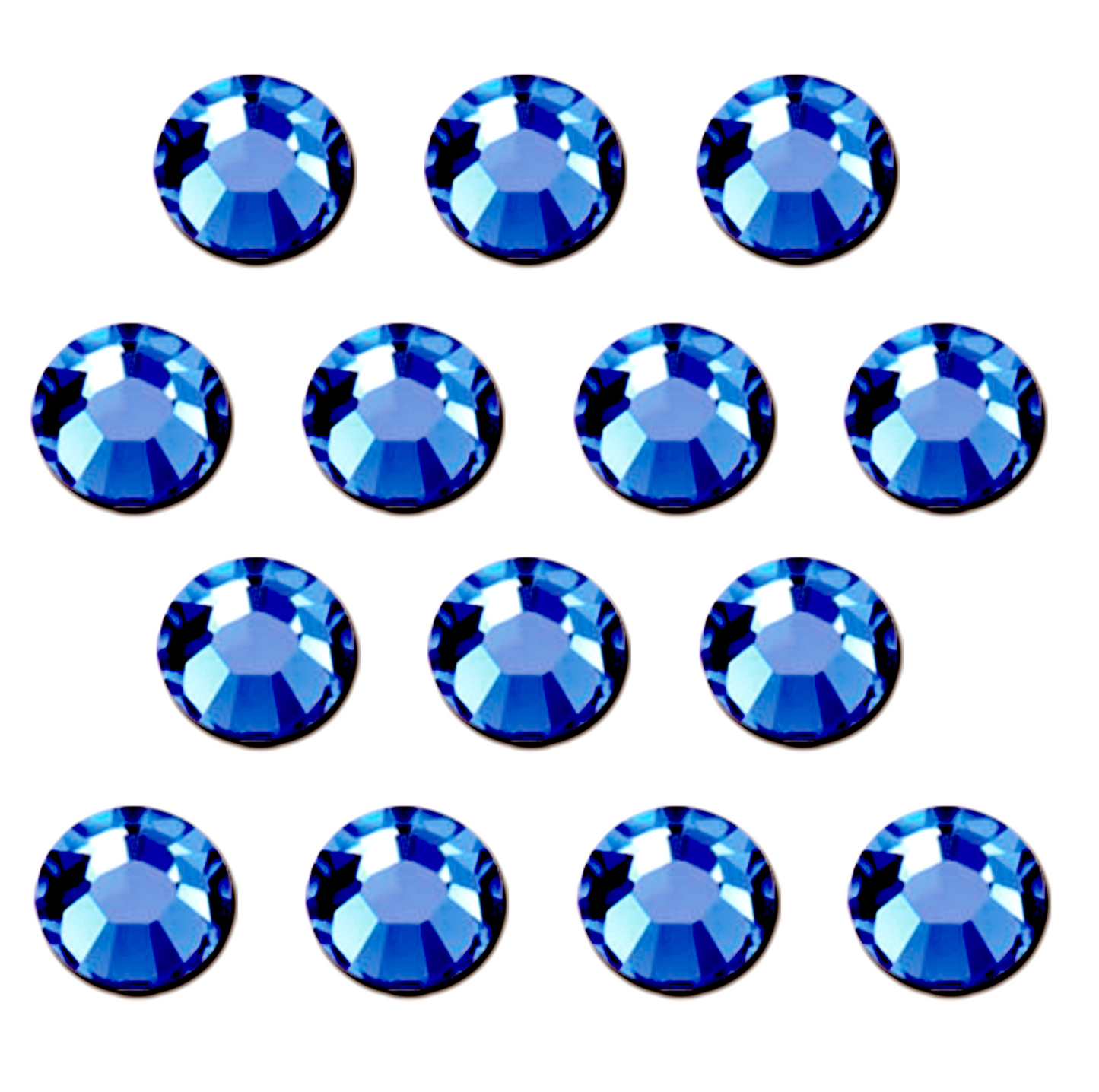 Sapphire Hot-fix Rhinestone Minibag | CrystAX