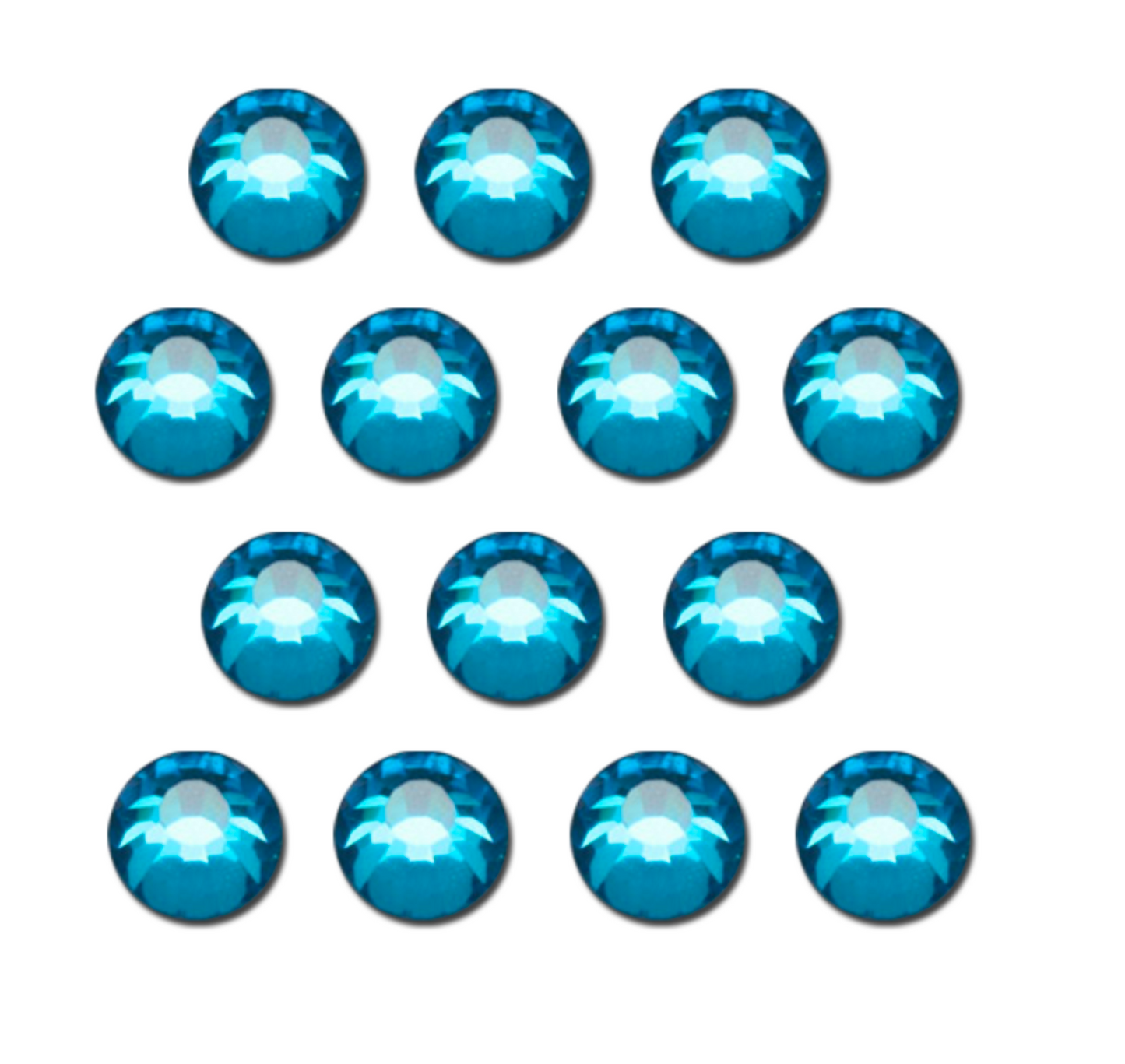 Turquoise Hot-fix Rhinestone Minibag | CrystAX