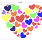 21054 Big Heart With Little Hearts