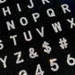 1 1/2" Exclusive Rhinestone Mesh Hot-Fix Letters