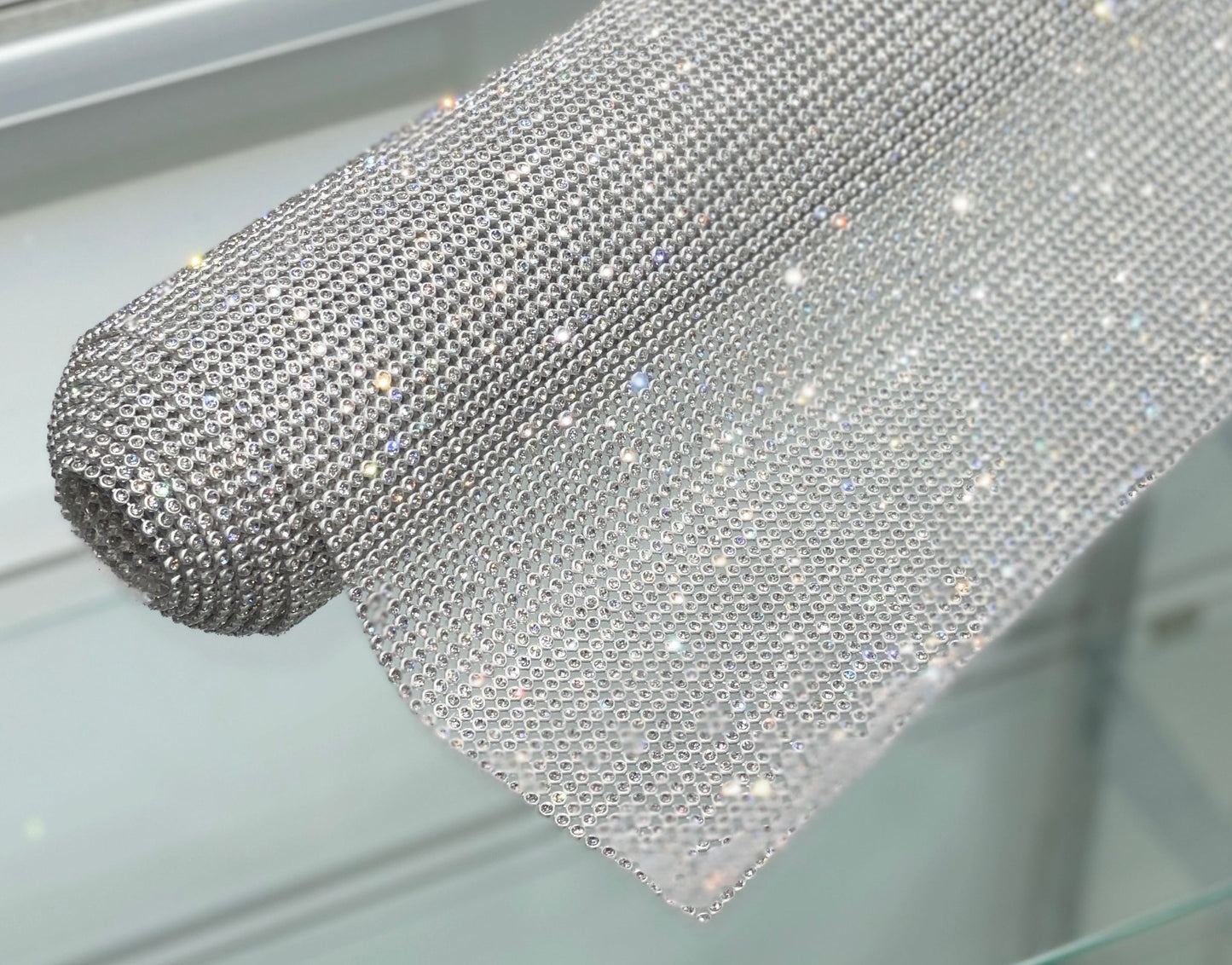 Hotfix Aluminum Mesh | 3mm (SS7.5 Rhinestone) – Sparkly Craft Material