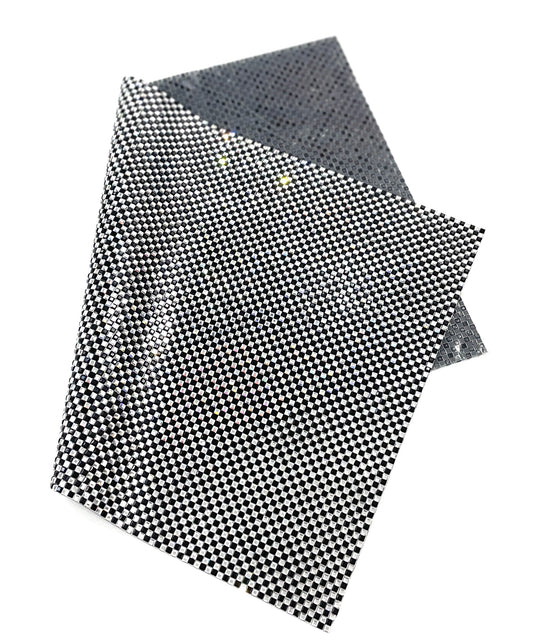 Panel Hotfix Rhinestone Mesh | 9 ½” x 15 ½” / Sheet