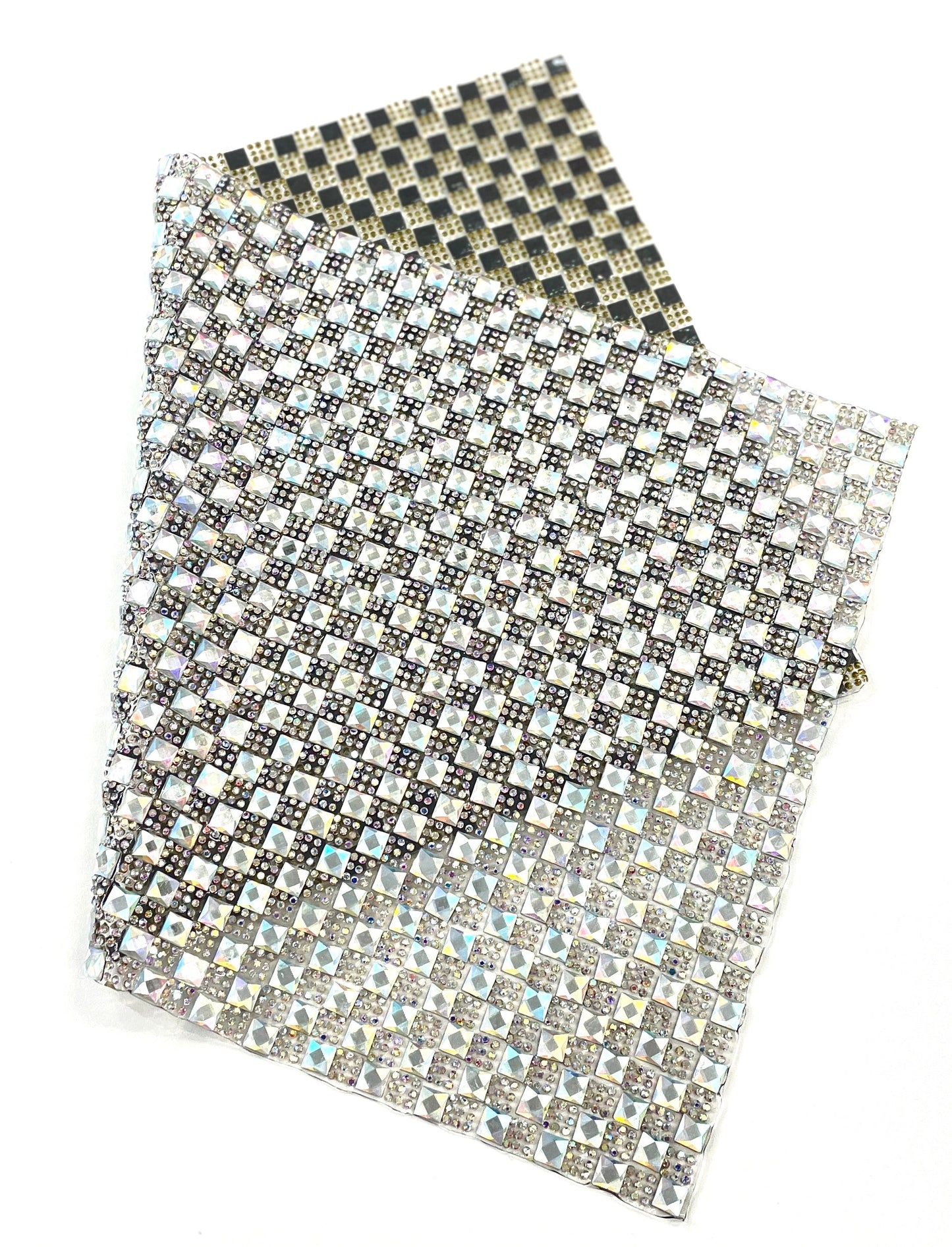 Panel Hotfix Rhinestone Mesh | 9 ½” x 15 ½” / Sheet