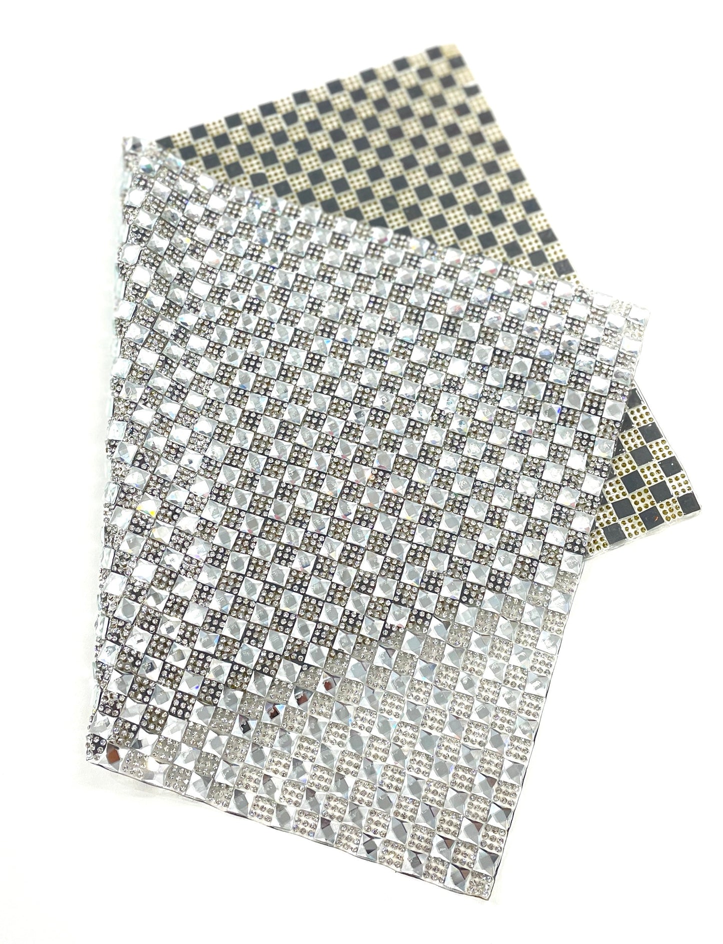 Panel Hotfix Rhinestone Mesh | 9 ½” x 15 ½” / Sheet