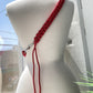 Rhinestone Braided Strap