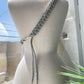 Rhinestone Braided Strap