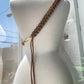Rhinestone Braided Strap