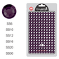 Amethyst Hot-fix Rhinestone Probag | CrystAX