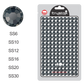 Black Diamond Hot-fix Rhinestone Probag | CrystAX