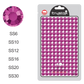 Fuchsia Hot-fix Rhinestone Probag | CrystAX**