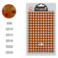 Gold Orange AB Hot-fix Rhinestone Probag | CrystAX*