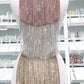 8 inches Rhinestone Fringe