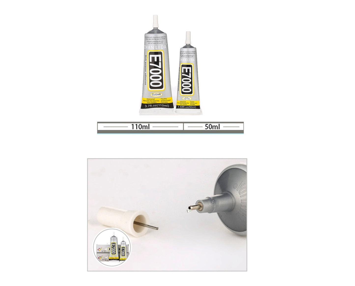 E7000 GLUE - Medium Viscosity, Multi-Purpose Adhesive