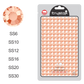 Lt.Peach Hot-fix Rhinestone Probag | CrystAX*