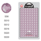 Lt.Amethyst Hot-fix Rhinestone Probag | CrystAX