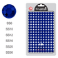 Sapphire Hot-fix Rhinestone Probag | CrystAX