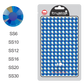 Sapphire AB Hot-fix Rhinestone Probag | CrystAX*
