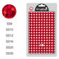 Siam Hot-fix Rhinestone Probag | CrystAX*