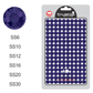Tanzanite Hot-fix Rhinestone Probag | CrystAX*