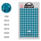 Turquoise Hot-fix Rhinestone Probag | CrystAX